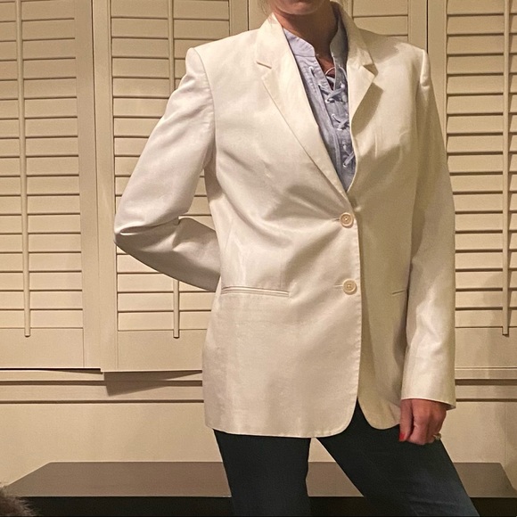 Helmut Lang white blazer/jacket - Picture 4 of 16